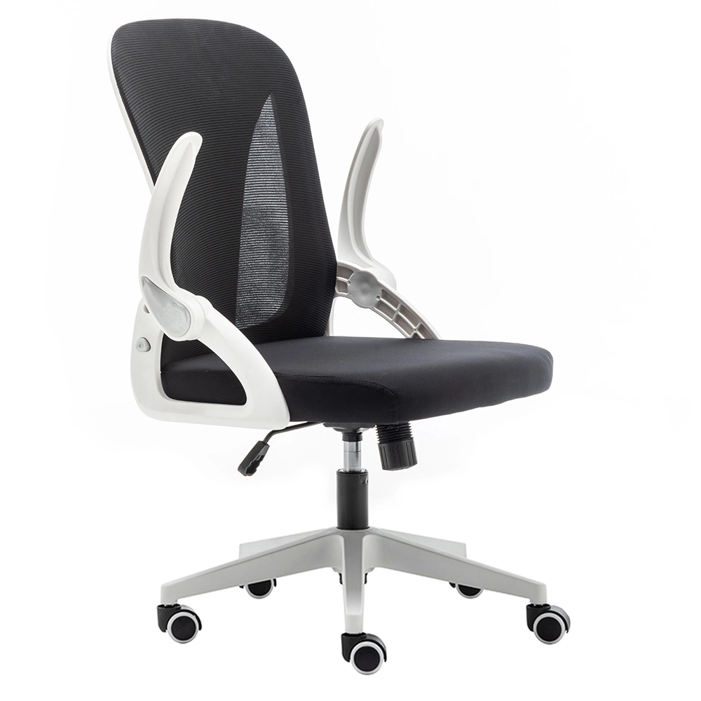 Folding MID-Back Comfy Breathable Mesh Adjustable Height Ergonomic Swivel Foldable Office Computer Desk Chair