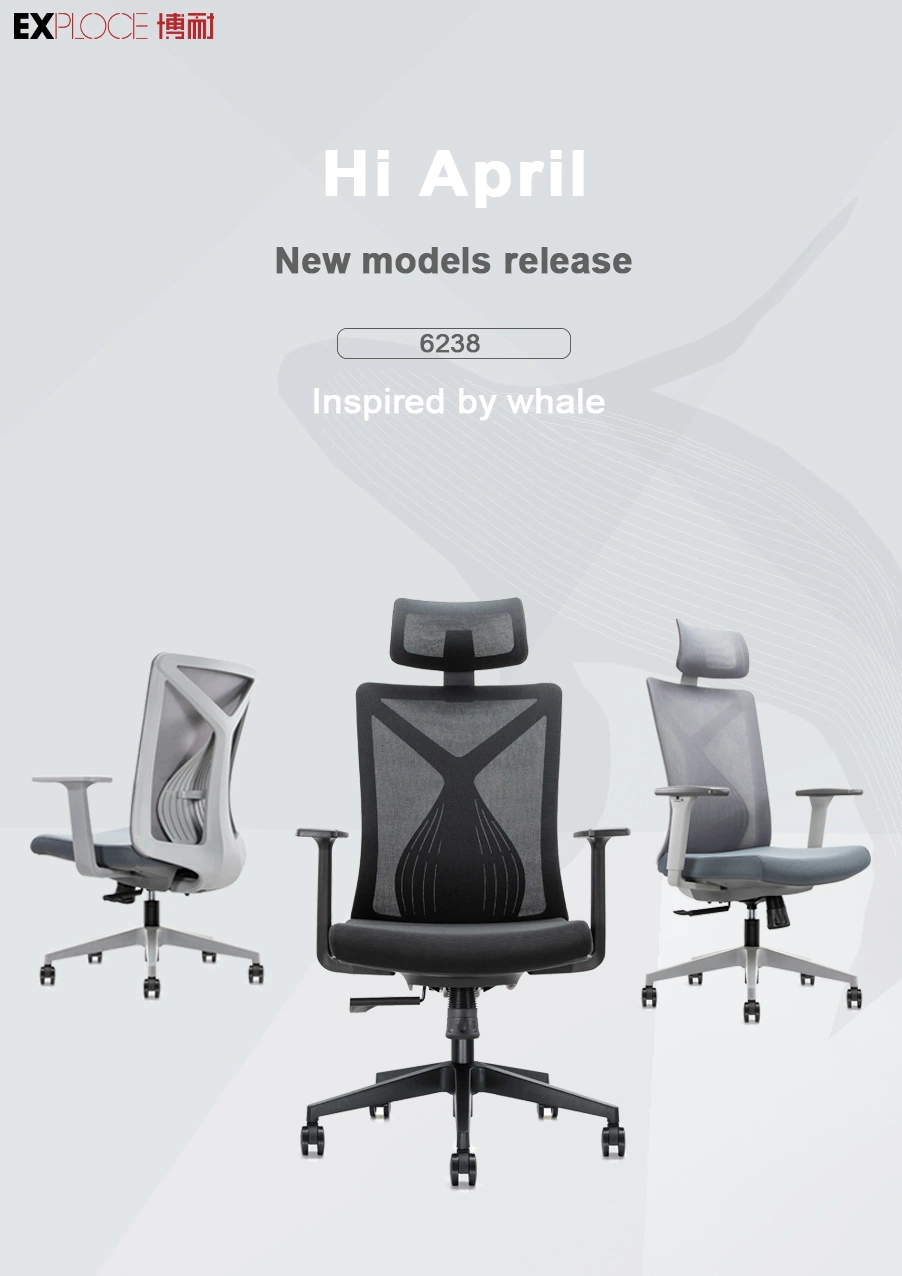 New Design Modern Comfortable CEO Reclining Swivel Desk Office Fabric Computer Gaming Mesh Adjustable Ergonomic Chairs