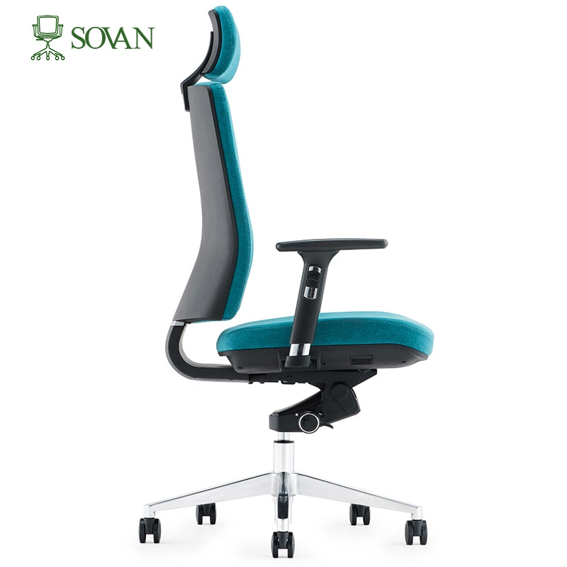 Office Furniture High Back Adjustable Revolving Boss Manager Executive Manager Swivel Ergonomic Mesh Fabric Gaming Office Chair