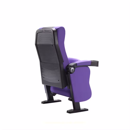 Modern Grey Functional Public Office Room School Church Seating Fabric Cinema Chair