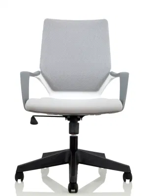 Almofada de tecido ajustável para móveis de escritório Cadeira giratória ergonômica para funcionários de escritório para jogos