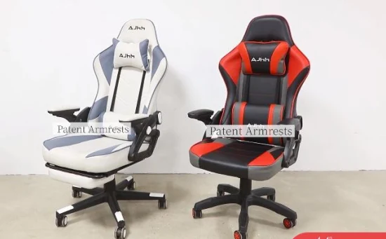 Nova patente cadeira de jogos cadeira ergonômica de tecido cadeira de móveis para casa